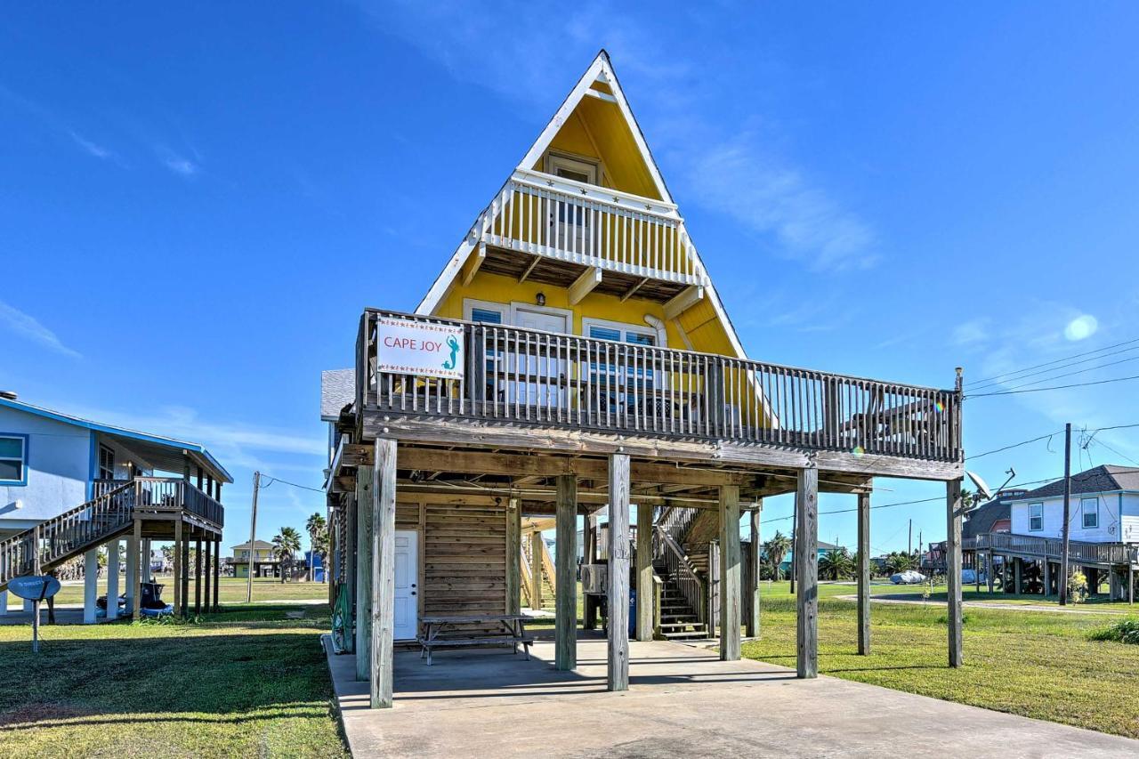 A-Frame Home With Deck - 2 Blocks To Surfside Beach! Buitenkant foto